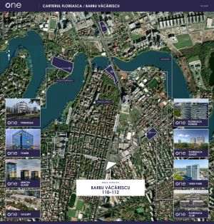 One United Properties achiziţionează un teren în Floreasca pentru un nou turn preponderent rezidenţial cu funcţiuni mixte